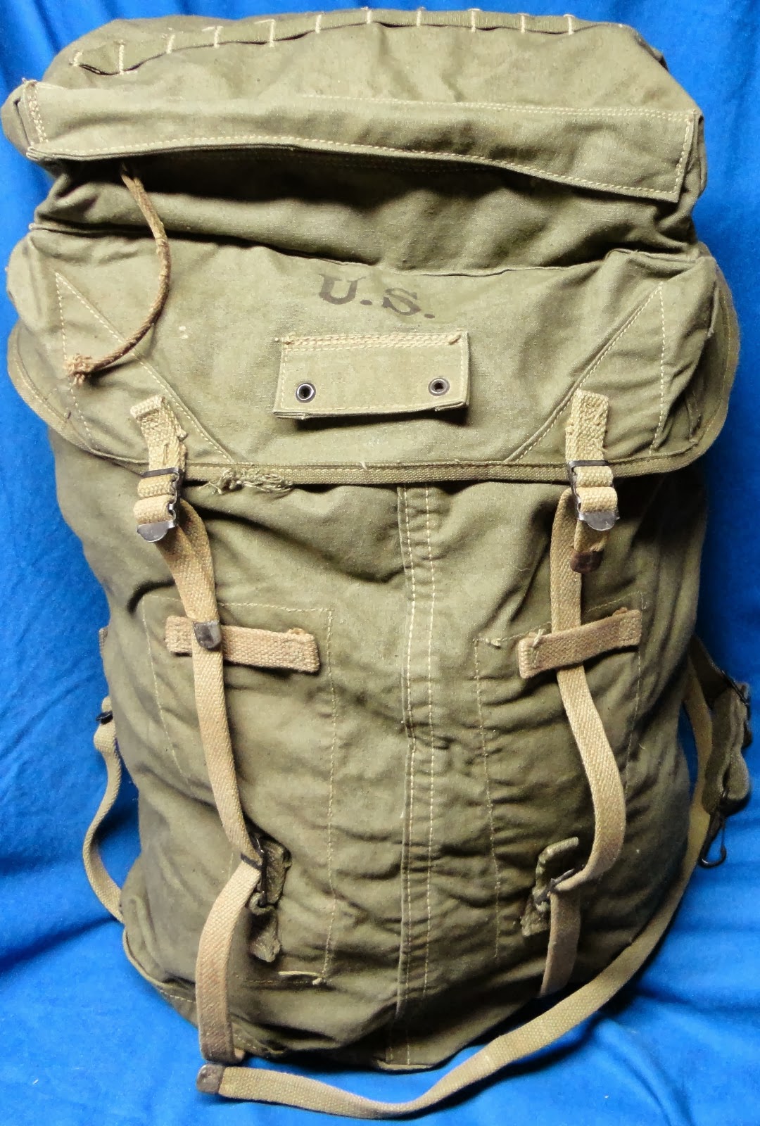 Webbingbabel: U.S.Army WW2 Issue M-1943 Jungle Pack